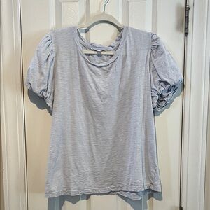 Jane and Delancey Light Blue Women's Blouse